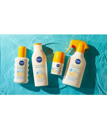 NIVEA SUN Kids Sensitive Protect & Play | Best Children's Sun Cream for Sun Protection - Shop Internationally! - Buy Online on GoSupps.com