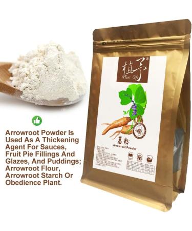 Organic Arrowroot Flour Powder - 100% Pure Puerariae Meal Replacement for Cooking & Baking - 100G/3.52oz - Buy Online on GoSupps.com