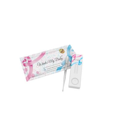Whats My Baby Gender Prediction Test - Reveal if Your Baby is a Girl or Boy from 5 Weeks - Instant Results - Early Pregnancy Test Kit