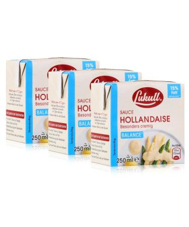 Lukull Sauce Hollandaise balance (3 x 250ml pack)