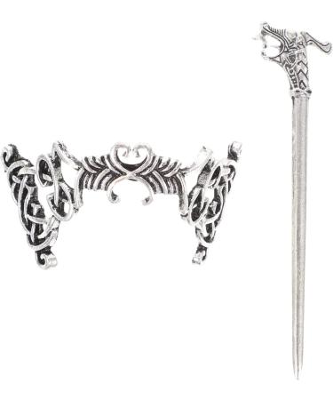 OSALADI 2 Sets Hair Clips Metal Hair Accessories for Thick Hair Barrettes for Thick Hair Hair Pins for Women Metal Hair Clip Women's Hair Clips Women Hairpin Miss Vintage - Buy Online on GoSupps.com