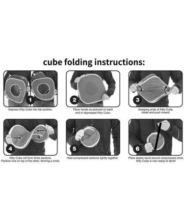 Pawise Cat Tunnel and Cube Pop Up Playset - Collapsible Indoor Outdoor Kitten Toys - Buy Online on GoSupps.com