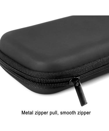 Tampon Storage Bag Black - Pack of 2 Organizer Pouch for Feminine Products | Portable Period Bags for Women - 6.3*3.3*1.2inches - Buy Online on GoSupps.com