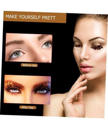 Shop 3 Pairs Fluffy Volume Yellow Crossed Cluster Eyelashes - Perfect for Theatre Costumes | International Shipping Available - Buy Online on GoSupps.com