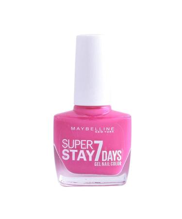 Maybelline Unisex's SUPERSTAY 7D LACA DE U AS Bubble Gum 1UN Nail Polish 155-Fuchsia Irise Standard