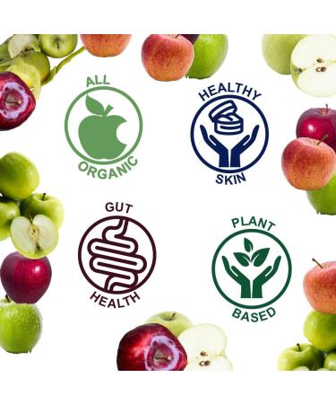 Mother Earth Organic Apple Cider Vinegar with The Mother | 2/16 oz Glass Bottles - Buy Online on GoSupps.com