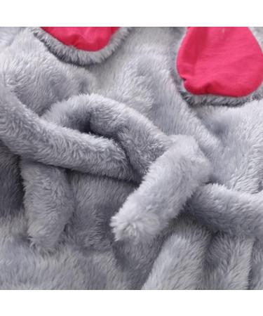 Miyanuby Baby Boys Girls Bathrobe - Soft Flannel Animal Hoodie for Kids 3-4 Years | Ideal Gift & Cozy Homewear - Buy Online on GoSupps.com