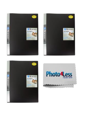 ITOYA Original Art ProFolio Black 4x6 Photo Album Book with 48 Pages -  Small Photo Album 4x6