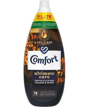 Comfort Ultimate Care Ultra-Concentrated Fabric Conditioner with Lasting Fragrance Intense Liquid Fabric Softener 78 Wash 1.18 L (Heavenly Nectar Buy 4) Heavenly Nectar 295 ml (Pack of 4) - Buy Online on GoSupps.com