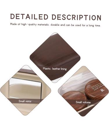 Healeeved Colored Contact Lens Care Kit - 1 Set of Travel Containers for Eye Lenses Cleaning Case & Nearsighted Storage - Plastic Compact Design (9.5x5.5cm) - Buy Online on GoSupps.com