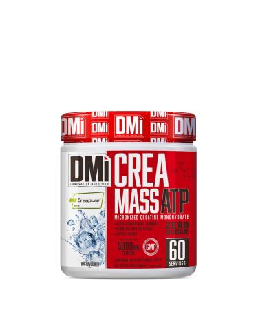 DMI INNOVATIVE NUTRITION DMI CREA MASS ATP Creatine Monohydrate (100% Creapure ) 300g Sugar-Free Neutral Flavor Micronized Creatine Monohydrate Zero S