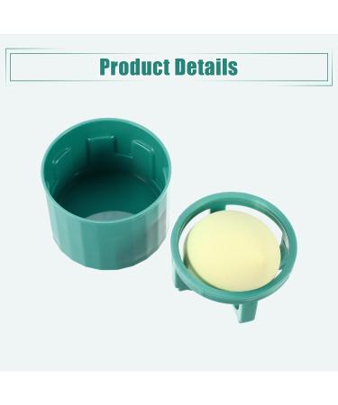 VOCOSTE Beauty Egg Holder - Portable Makeup Sponge Case & Cosmetic Storage | Cute Green Sponge Holder - Buy Online on GoSupps.com