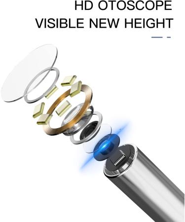 Buy Risegun Z10 WiFi Visual Ear Pick - 4.3mm HD Smart Ear Cleaning Camera - Effective Ear Wax Removal Tool (Pink) - Fast International Shipping - Buy Online on GoSupps.com