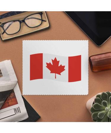 Buy 2 Waving Canadian Flag Microfiber Cleaning Cloths - Perfect for Home & Auto - International Shipping Available - Buy Online on GoSupps.com