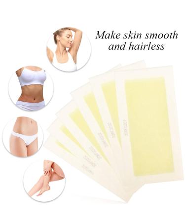 60PC Unisex Wax Strips - Fast-Acting Facial Hair Removal Paper for Legs | Portable & Effective - Buy Online on GoSupps.com