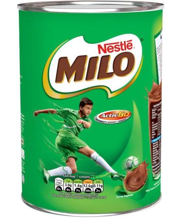Nestle 3 x 400g Chocolate Flavour Milo Milk Drink With Welari Thank You Card Malted Vitamin Minerals Calcium Activ-go for Kids (1.2kg) - Buy Online on GoSupps.com