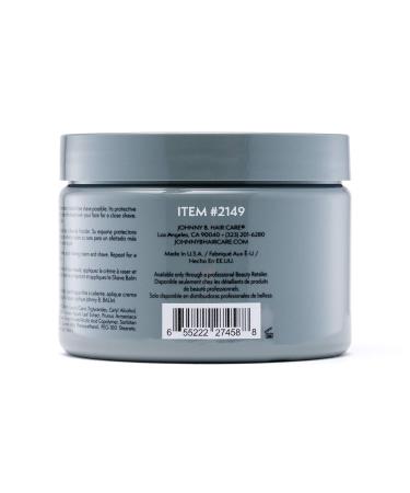 JOHNNY B. Premium Men's Shave Cream 12 oz - Best Shaving Cream for Smooth Skin | International Shipping Available - Buy Online on GoSupps.com