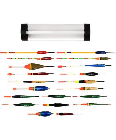 Zite Fishing Allround Float Set - Fishing Floats & Floats for Fishing - 20 Glow Stick Floats Waggler More with Float Tube - Buy Online on GoSupps.com