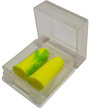 Pura-Fit 33NRR Single-Use Cordless Earplugs - Bright Green - 200 Pairs for Ultimate Noise Reduction | International Shipping - Buy Online on GoSupps.com
