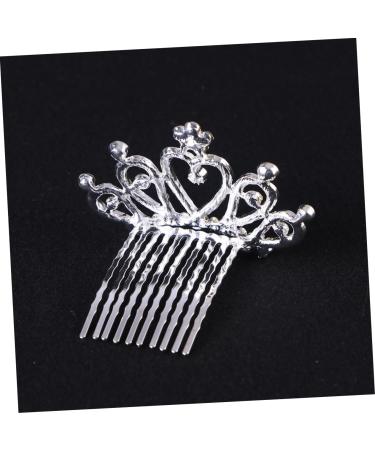 FRCOLOR Hair Comb Headgear Eye-catching Headpiece Cosplay Accessories Rhinestone Headpiece Diamond Headgear Rhinestone Headgear Tiara Child Small Crown - Buy Online on GoSupps.com