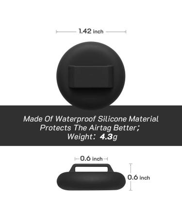 2 Pack Airtag Cat Collar Breakaway with Bell Reflective Kitten Collar with Apple Airtag Cat Collar Holder Adjustable 7-12In Safety Buckle for Girl Boy Cats Pet Supplies Accessories Gifts (Black) - Buy Online on GoSupps.com