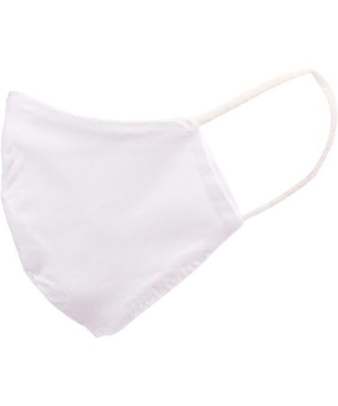 styleBREAKER Unisex Cotton Fabric Mask - Double Layer Reusable & Washable Community Mask in White | International Shipping - Buy Online on GoSupps.com