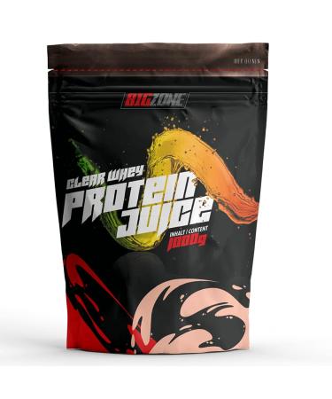 Big Zone Clear Whey Protein Juice | Fruity with refreshing drink character and consistency | High protein | Protein powder with sugar and fat levels
