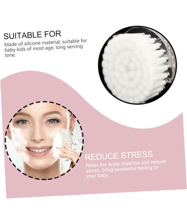 HONMEET Cleansing Brush Face Cleaning Kit Facial Brush Handheld Face Brush Silicone Face Cleaner Electric Face Brush Face Scrub Brush Pore Scrubber Makeup Tools Pp White Quick Dry - Buy Online on GoSupps.com