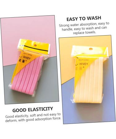 minkissy 2 Wet Puff Facial Exfoliating Pads Cosmetic Puff Exfoliating Facial Cosmetic Blending Sponge Exfoliating Loofah Pad Sponge Puff Skin Care Cotton Pad PVA - Buy Online on GoSupps.com