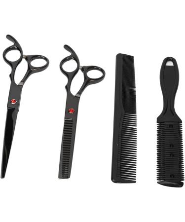 Hair Cutting Scissors Set with Straight Shear and Thinning Shear for Home Salon Barber - Buy Online on GoSupps.com