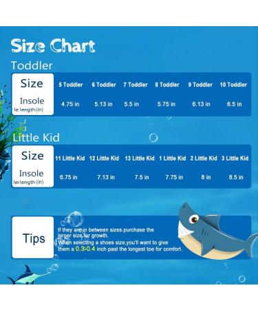 Nerteo Boys Girls Cute Aquatic Water Shoes | Olive/Shark | Size 10 Toddler - Buy Online on GoSupps.com