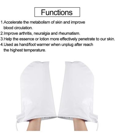 Heated Gloves - Paraffin Wax Mitts professional warming mittens for paraffin hand care Electric warming mittens - Manicure treatment SPA Hand care Mittens - Buy Online on GoSupps.com