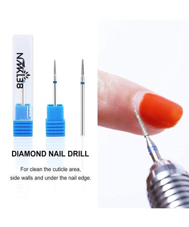 NMKL38 Carbide Nail Drill Bit for Cuticle Cleaning | Medium 1.6x10 Size - Buy Online on GoSupps.com
