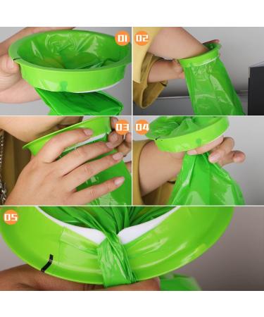 Disposable Vomit Bags - 16 Pack 1000ml Emesis Bags for Travel, Motion & Car Sickness - Buy Online on GoSupps.com
