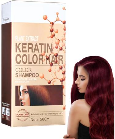 Zankie Silver gray hair color shampoo natural hair color shampoo 6in1 hair dye covers gray hair longlasting color shampoo for men and women for gray hair 500 ml - Buy Online on GoSupps.com