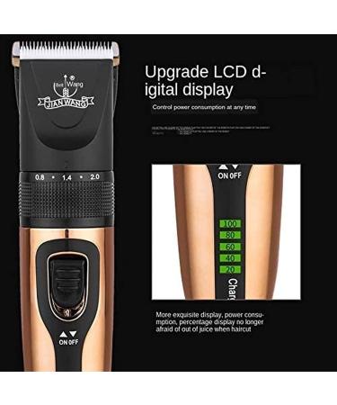 Professional Cordless Hair Clippers for Men - 11-Piece Rechargeable Haircut Kit | Perfect Christmas Gift for Dad Boyfriend & Husband - Buy Online on GoSupps.com