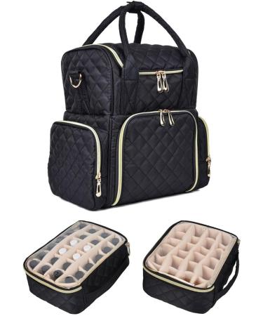JAYIOLA Large Nail Polish Organizer for Nail Polishes and Nail Art Tools for Women - Buy Online on GoSupps.com