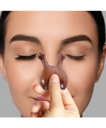 Beaupretty 2-Piece Wooden Facial & Body Massage Device - Multifunctional Acupuncture Tool for Relaxation & Wellness - Buy Online on GoSupps.com