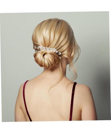 Healeved Fashionable Diamond Hair Accessories Hair Comb Wedding Hair Clip Women Headpiece Hair Accessories for Women Wedding Hair Accessories Sparkly Hair Clip Bridal Hair Accessories - Buy Online on GoSupps.com