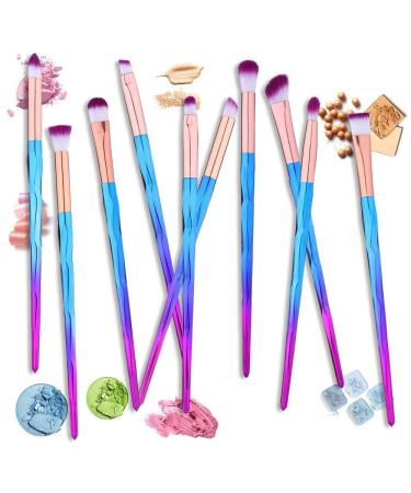 12-Piece Synthetic Bristle Cosmetic Brush Set for Flawless Makeup Application | International Shipping Available - Buy Online on GoSupps.com
