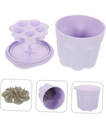 Healeved 2 Sets Makeup Brush Cleaning Bowl Makeup Brush Washing Too Silicone Brush Cleaning Pad Cleansing Brush Makeup Brush Cleaning Pad Brush Cleaner Kit Scrubber Self Made 8.5X8X6.8CMx2pcs Violetx2pcs - Buy Online on GoSupps.com