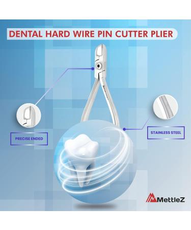 MettleZ Orthodontic Hardwire Cutter - Dental Wire Pin Ligature Cutting Tool for Orthodontic Care Lab - Buy Online on GoSupps.com