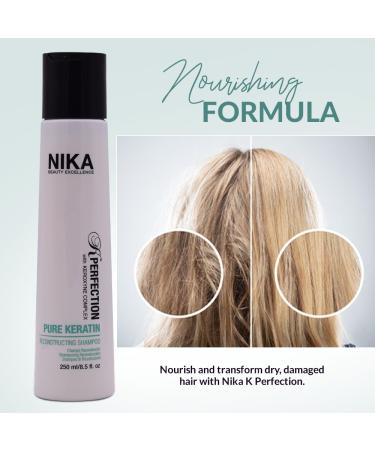 Buy NIKA Fairy Silk Pure Keratin Reconstructing Shampoo - 8.50 fl oz | International Shipping Available - Buy Online on GoSupps.com