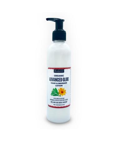 ibodycare Advanced Glide Massage Lotion and Hand Cream - for Massage Therapy, Cream Lotion, with Arnica and Sage, Nourish and Hydrate Skin, Silky Texture (8-oz) 8 Ounce (Pack of 1)