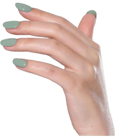 BLUESKY Gel Nail Polish Centre Stage Mini FW04 Grey Sage Green Long Lasting Chip Resistant 5 ml Requires Drying Under UV LED Lamp - Buy Online on GoSupps.com