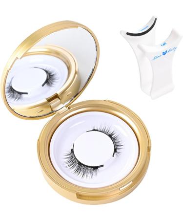 Bexdug Magnetic Eyelashes With Applicator Natural & 3D Look Eyelash | Natural Look Easy-to-Apply With Applicator Long-Lasting Reusable Design For Women & Girls - Buy Online on GoSupps.com