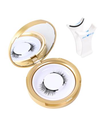 Natural Look Magnetic Eyelashes Magnetic Lashes Kit Natural Look Easy-to-Apply With Applicator Long-Lasting Reusable Design For Women & Girls