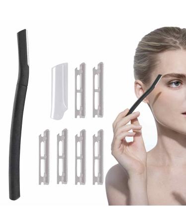 Uozonite hair styling razor hair styling razor razor-texturing razor with 6 blades |Men eyebrow formers Especially mustache edger angle replacement traveler gasolner