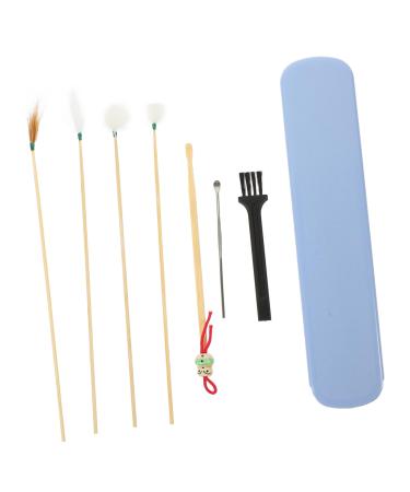 Ear Cleaning Kit Ear Cleaner 1 Set Ear Picking Kit Eight Piece Set Bamboo Major Ear Spiral Cleaner Ear Wax Cleaner