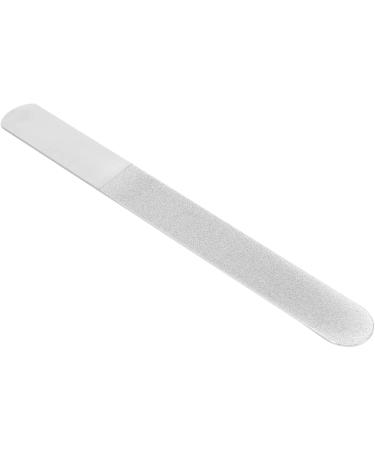 Dawafit 6 Pieces Stainless Steel Nail File Double-Sided Diamond Nail File Metal Nail File Manicure File for Family and Travel - Buy Online on GoSupps.com